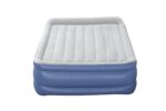 Bestway Tritech Air Mattress Queen with Built-in AC Pump and Antimicrobial Coating 2.03 m x 1.52 m x 56 cm - imagine 8