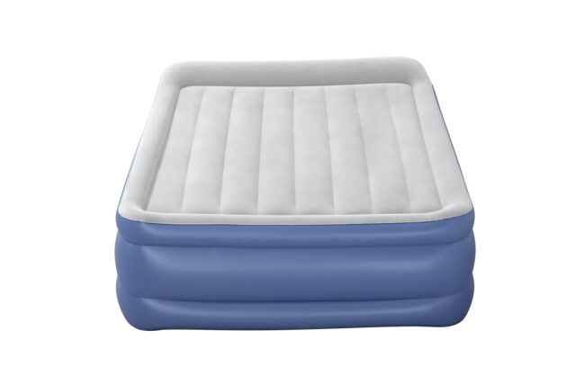 Bestway Tritech Air Mattress Queen with Built-in AC Pump and Antimicrobial Coating 2.03 m x 1.52 m x 56 cm - imagine 8