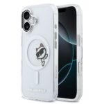 Case Karl Lagerfeld IML Peekaboo MagSafe for iPhone 17 transparent