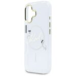 Case Karl Lagerfeld IML Choupettes Karl  Script Logo MagSafe for iPhone 17 transparent - imagine 6
