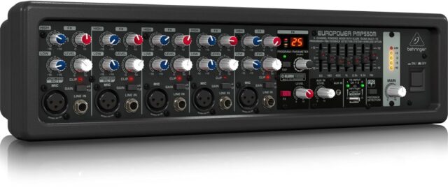 Behringer PMP550M audio mixer 5 channels 20 - 20000 Hz Black - imagine 3