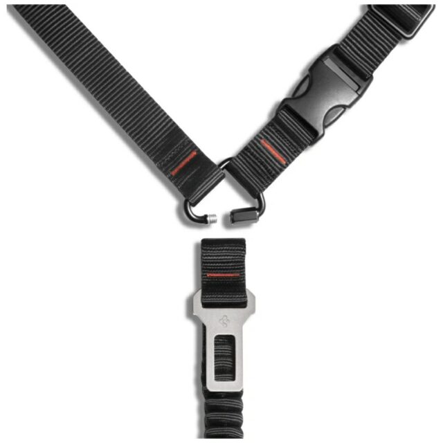 Universal leash Spigen PS100 belt for dog for car black - imagine 4