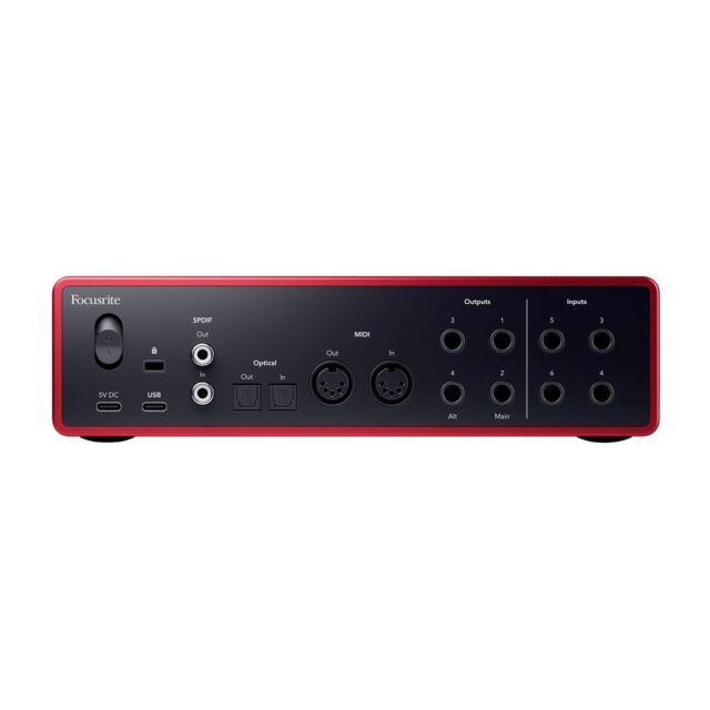 Focusrite Scarlett 16/16 4th Gen - audio interface - imagine 4