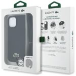 Case Lacoste Iconic Petit Pique Crossbody Cord MagSafe for iPhone 15 black - imagine 9