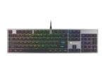 GENESIS Thor 420 RGB keyboard Gaming USB AZERTY US English Silver - imagine 2