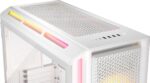 Corsair iCUE LINK 5000T LX RGB Midi Tower White - imagine 2