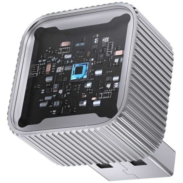 Car transmitter Ottocast CA88-T2 Mini Cube Bluetooth silver - imagine 4