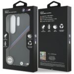 Case BMW Tricolor Metal Logo MagSafe for  Samsung Galaxy S26 Ultra black - imagine 8