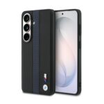 Case BMW Perforated Stripe Logo MagSafe  for Samsung Galaxy S26 blue