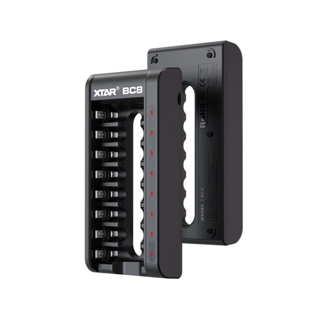 XTAR BC8 battery charger  R03 / AAA and R6 / AA Li-ion 1 5V / NiMH - imagine 7