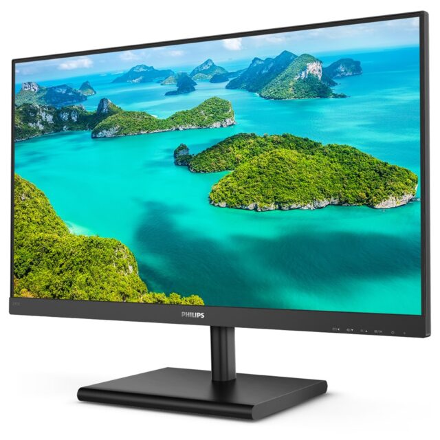 Philips E Line 245E1S/00 LED display 60.5 cm (23.8 ) 2560 x 1440 pixels 2K Ultra HD LCD Black - imagine 10