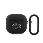 Lacoste Petit Pique Croc Logo Patch Pouzdro pro AirPods 4 Black