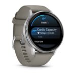 Garmin Venu 4 3.56 cm (1.4 ) AMOLED 45 mm Digital 454 x 454 pixels Touchscreen Silver Wi-Fi GPS (satellite) - imagine 3