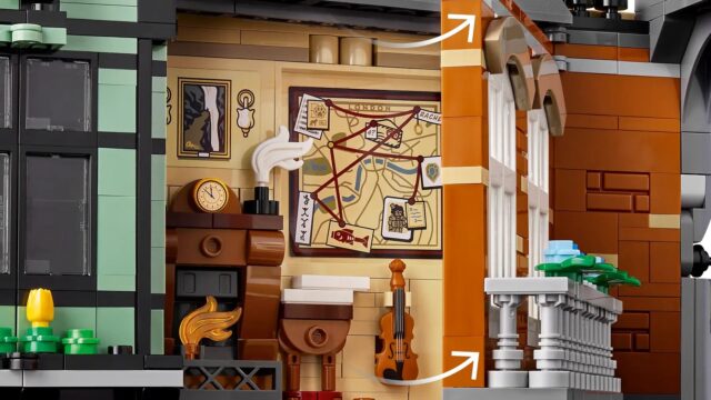 LEGO ICONS 10351 Sherlock Holmes: Book nook - imagine 6