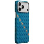 Case PITAKA Happiness Rides Edge Case MagSafe for iPhone 17 Pro Max indigo - imagine 2