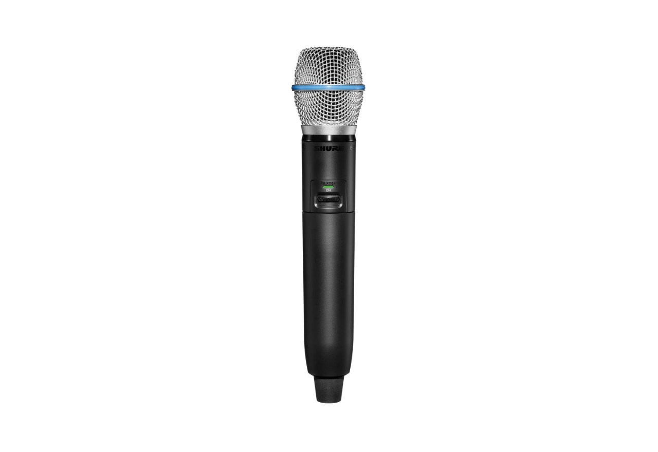 cps-3a2bed23b752a3603f3ba9d97c438146-2026-03-26-18-32-06 Shure GLXD2+/B87A-Z4 - DUAL BAND digital handheld wireless transmitter with Beta87A head unit - imagine 1