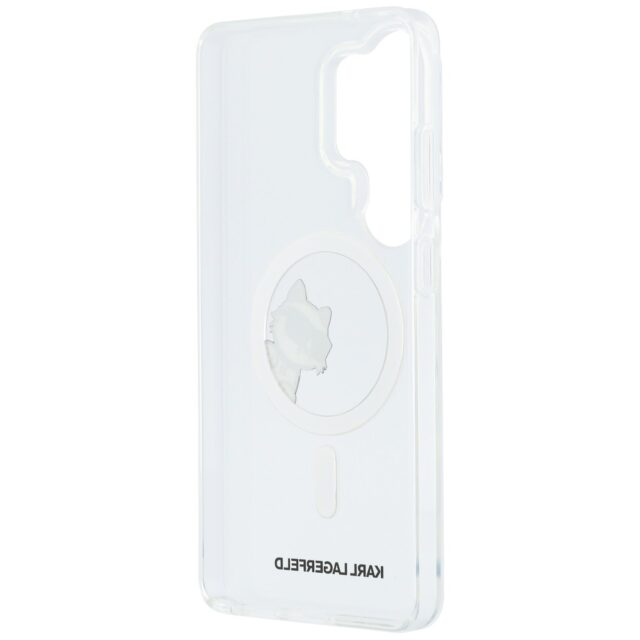 Case Karl Lagerfeld IML Peekaboo         Choupette MagSafe for Samsung Galaxy S26 Ultra transparent - imagine 8