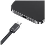 Wall charger USAMS Xiang Series CC299 65W 1xUSB-C 1xUSB-A + USB-C cable white - imagine 7