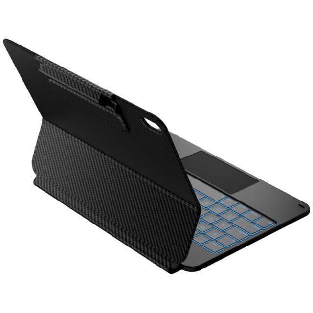 Case Typecase Edge+ with keyboard for iPad 11" A16 2025 / iPad 10.9' 2022 carbon fiber - imagine 6