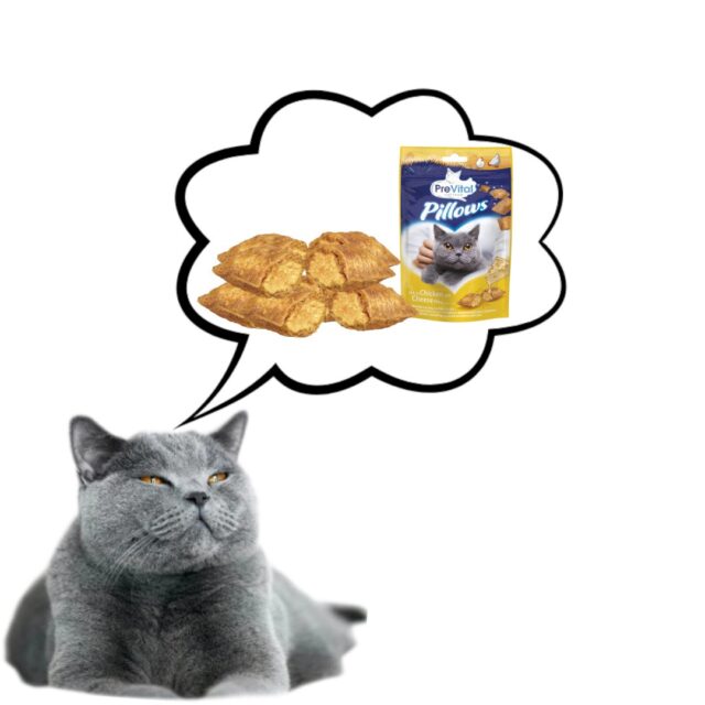 PREVITAL Pillows Chicken with cheese - cat treats - 60g - imagine 8