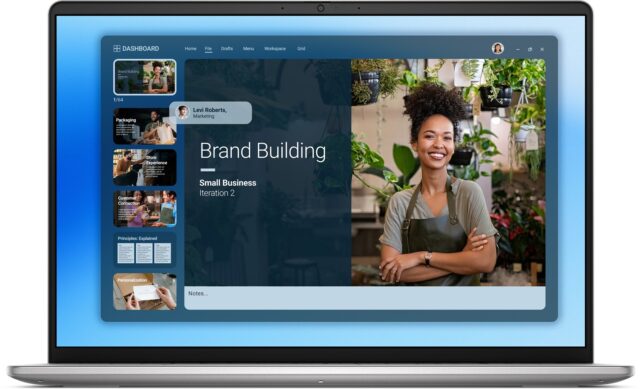 DELL DC16251 Intel Core 7 150U Laptop 40.6 cm (16 ) Full HD+ 16 GB DDR5-SDRAM 512 GB SSD Wi-Fi 6E (802.11ax) Windows 11 Pro Platinum  Silver - imagine 8