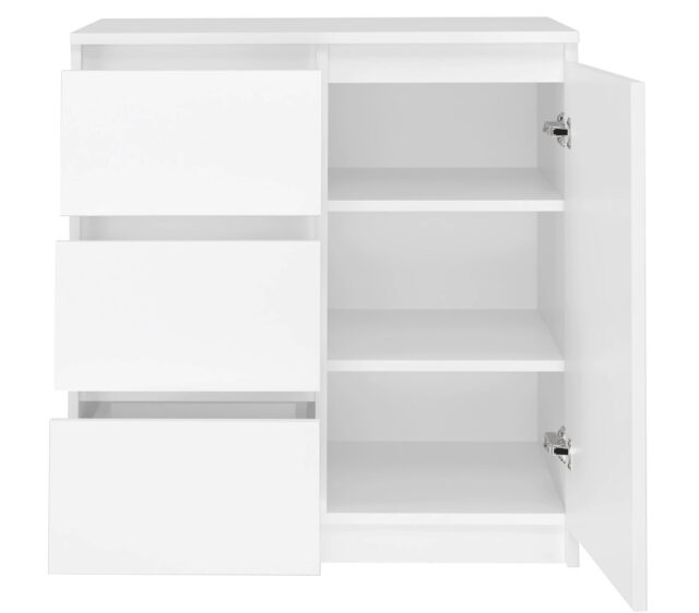 Topeshop 1D3S BIEL KPL chest of drawers - imagine 2