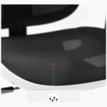 Ergonomic chair Diablo Chairs V-Basic white-black - imagine 5