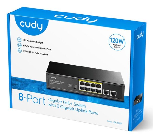 Cudy Switch (GS1010P) - imagine 4