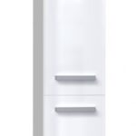 Bathroom cabinet NEL II 31x30x174 cm  white  glossy
