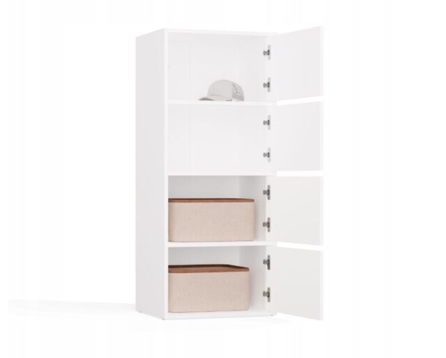 ALMA WHITE CHEST OF DRAWERS - imagine 5