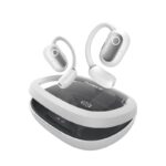 Baseus Eli Fit Open- Ear Headset Wireless Connectivity/Music USB Type-C Bluetooth White - imagine 6
