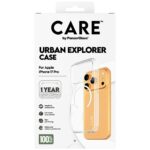 CARE by PanzerGlass Flagship Urban Explorer Case w. White MagSafe for iPhone 17 Pro Clear - imagine 5