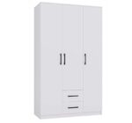 ROMANA wardrobe 120x205 White without mirror - imagine 3