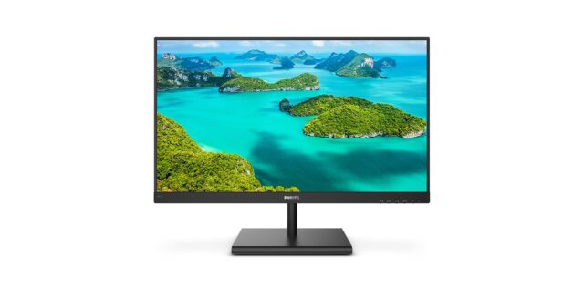 Philips E Line 245E1S/00 LED display 60.5 cm (23.8 ) 2560 x 1440 pixels 2K Ultra HD LCD Black - imagine 2