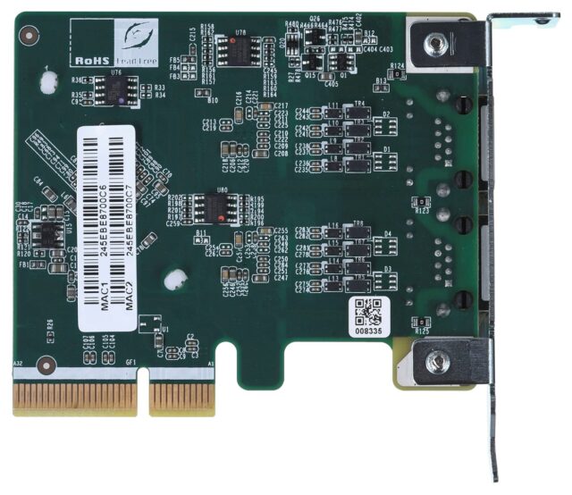 QNAP QXG-2G2T-I225 network card Internal Ethernet 2500 Mbit/s - imagine 3