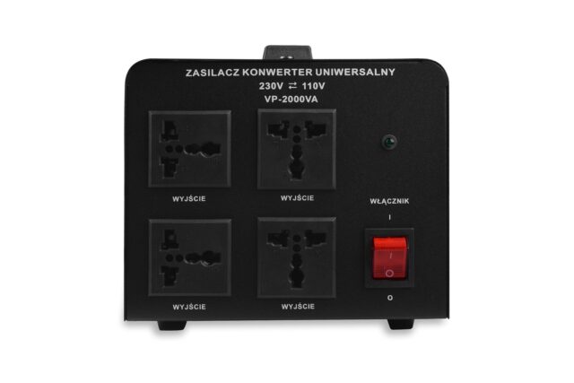 VP 2000 230VAC/110VAC CONVERTER NAPIĘCIA - imagine 3