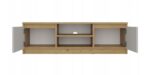 MALWA 120 TV cabinet  artisan oak/cashmere - imagine 3