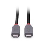 Lindy 2m USB 4 240W Type C Cable  Anthra Line - imagine 4