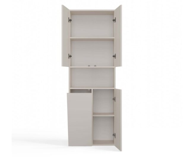 BATHROOM CABINET NEL DK 1K BASKET CASMERE COLOUR - imagine 3