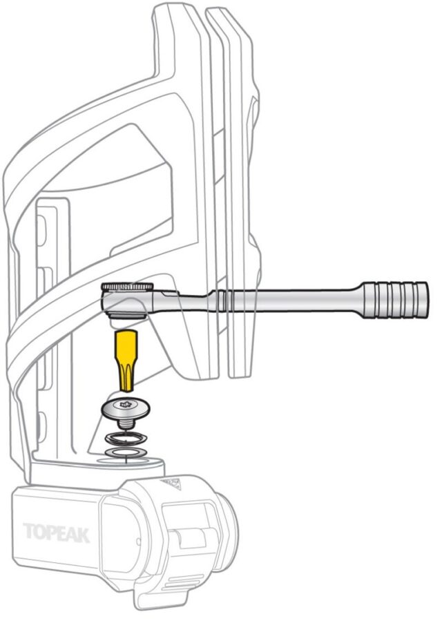 Spanner Topeak RATCHET ROCKET LITE DX+  17 functions - imagine 6