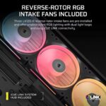 Corsair 4500X LX-R RGB Tempered Glass Mid-Tower  Black Midi Tower - imagine 5