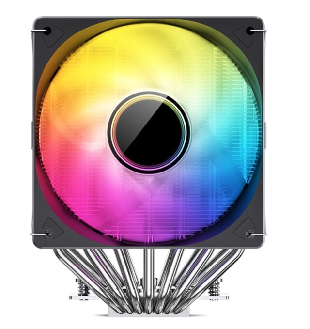 Jonsbo CR-3000 CPU Cooler Dual Tower  ARGB - 2x 120 mm  black - imagine 2