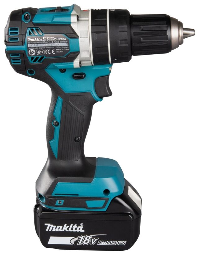 Makita DHP484 2000 RPM Black  Blue - imagine 5