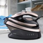 Maestro MR-320C steam ironing station 2400 W 1.5 L Ceramic soleplate Black  Pink gold - imagine 2