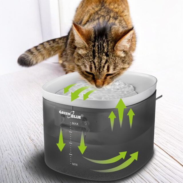 GreenBlue Automatic Water Dispenser/Pet Drinker  3L  USB 5V1A  GB392 - imagine 5