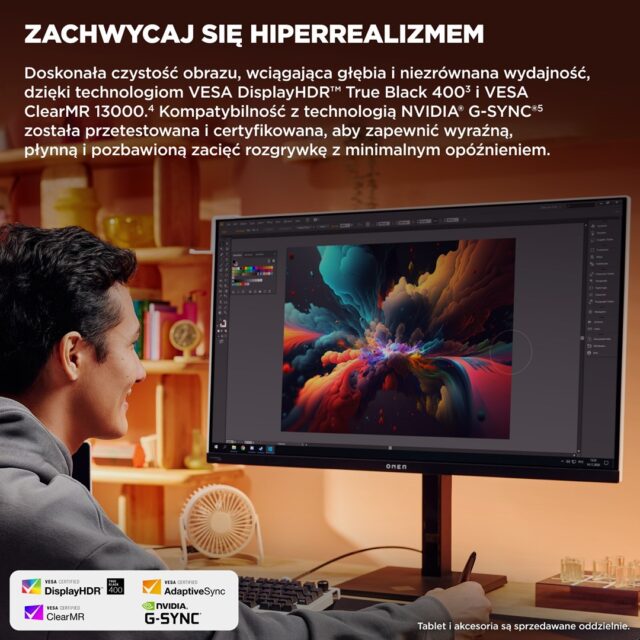 HP OMEN Transcend 31.5 inch UHD 240Hz OLED Gaming Monitor - Transcend 32 - imagine 4