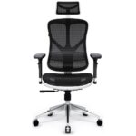 Ergonomic chair Diablo Chairs V-Basic white-black - imagine 2