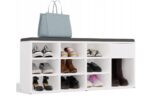 TALLIN shoe cabinet  white - imagine 6