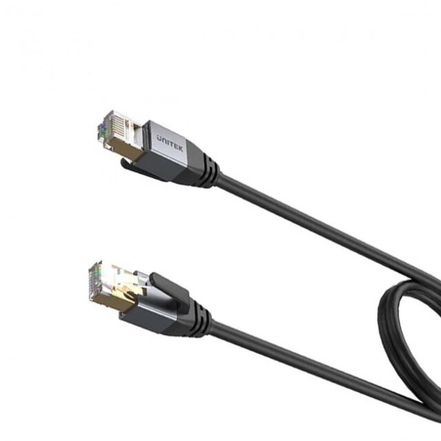 UNITEK ETHERNET CABLE RJ-45 LAN CAT.8 (S/FTP) 2M - imagine 3