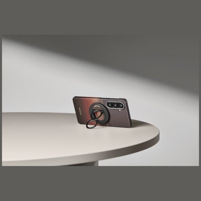 PITAKA Edge Case MagSafe case for Samsung Galaxy S26 sunset - imagine 5